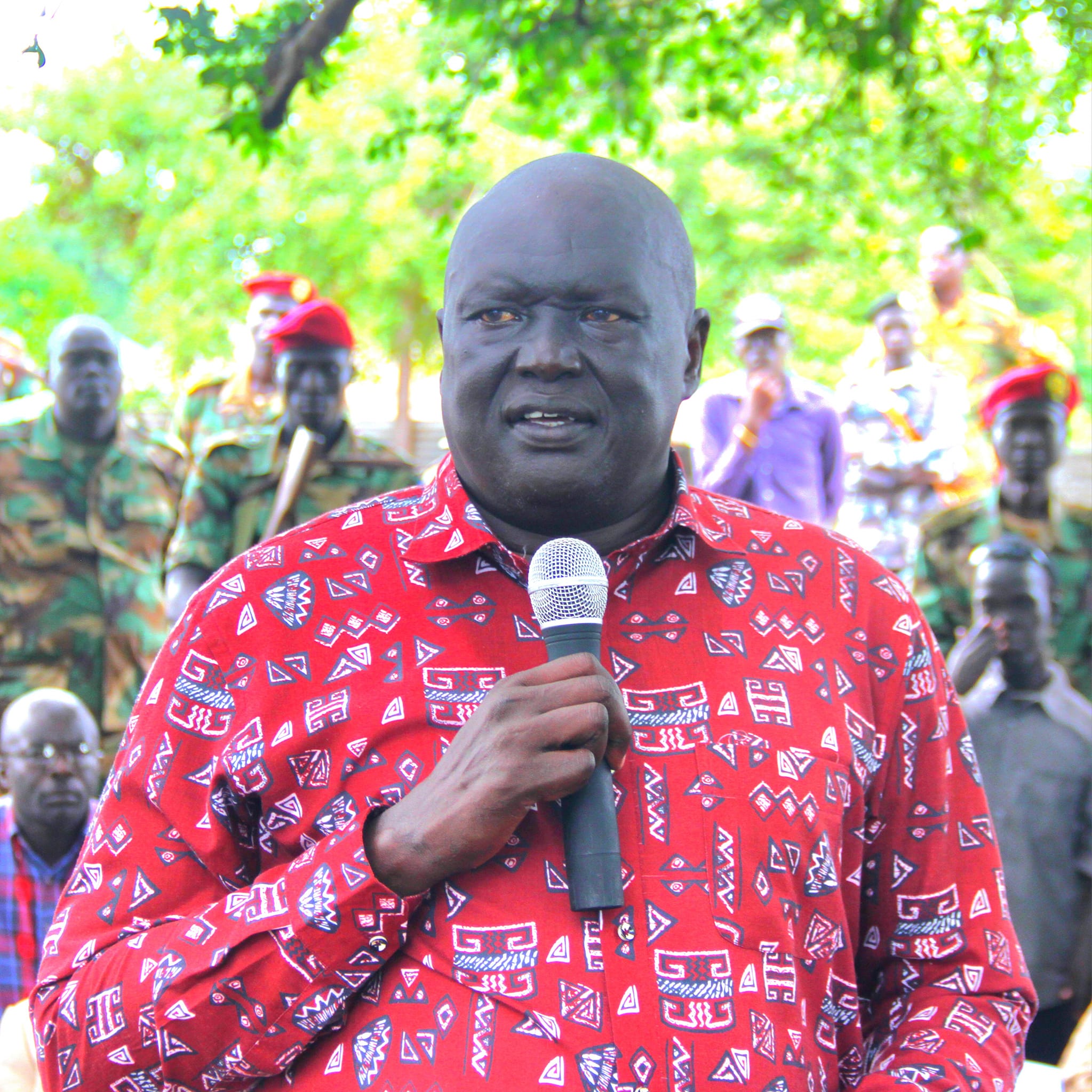 Lakes State Governor, Lt. Gen. Rin Tueny Mabor